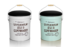Portable Designed Metal Bucket <strong>Storage</strong> <strong>Stool</strong> with Printing - Product Image 3
