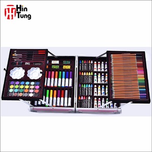 Vente chaude 200 pièces Ensemble de <span class=keywords><strong>dessin</strong></span> <span class=keywords><strong>et</strong></span> de <span class=keywords><strong>peinture</strong></span> en boîte en aluminium - Product Image 3