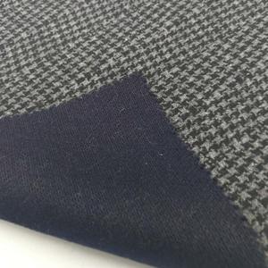 Hotsale Đan Len Poly Đôi Phải Đối Mặt Với Đa Thiết Kế Xương Cá Houndstooth Vải Len - Product Image 5