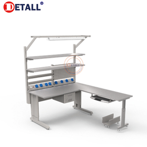 Oem điện thoại di động Iphone Sửa Chữa Bàn làm việc với ánh sáng và máy tính Rack với ESD chức năng - Product Image 3