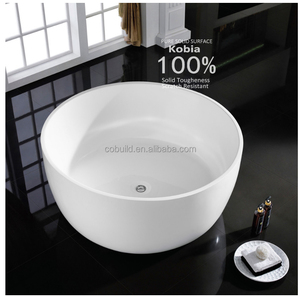 Hotel bathroom small round <strong>bathtub</strong> freestanding <strong>used</strong> <strong>bathtub</strong> $12 additional for acrylic pop up drainer COBUILD - Product Image 3
