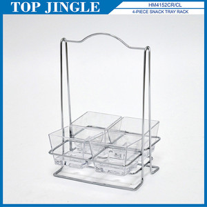 ชั้นวางถาดขนมลวดใสอเนกประสงค์ดีไซน์ทันสมัย - Product Image 1