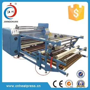 Rolo de aquecimento máquina de impressão de transferência para têxtil