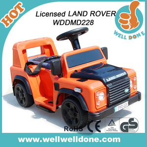 Licencia Land Rover coche batería recargable, paseo del bebé en el juguete eléctrico de cuatro ruedas WDDMD228 - Product Image 1