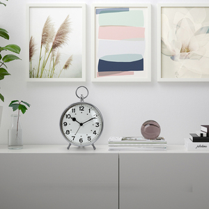 Horloge de bureau et de table rétro vintage, silencieuse, personnalisé, bon marché, en or rose, à la mode, 5 pouces - Product Image 5