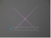 FU980AC50-GD16 <50mW 980nm <0.4mW <1mW Pointeur laser infrarouge IR invisible à ligne croisée, mise au point réglable, plus lumière laser