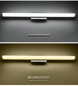 Lámpara LED Moderna para <span class=keywords><strong>Espejo</strong></span> de <span class=keywords><strong>Baño</strong></span> de Hotel, Impermeable IP44, 400 mm, SMD5730, con 1200 Lúmenes, Montaje en Pared, Aluminio, para Maquillaje - Product Image 6