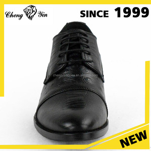 Marque italienne autruche en cuir Crocodile hommes cachés hauteur croissante bout pointu ascenseur <span class=keywords><strong>robe</strong></span> chaussures hommes - Product Image 4
