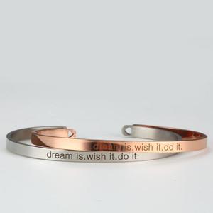 Ispirazione Braccialetto, sogno che avrei voluto che <span class=keywords><strong>farlo</strong></span> Braccialetto, Braccialetto di Amicizia - Product Image 1