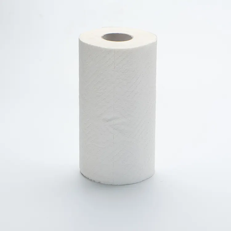 High quality bamboo paper kitchen towel tissue roll