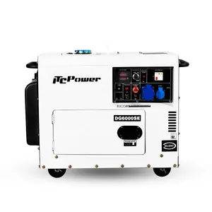 Itcpower dg 7500se-3 diesel silencioso portátil geração