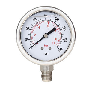 مقياس ضغط مملوء بالنفط بجودة عالية من الأسفل - Product Image 4