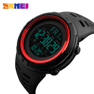 Montres-bracelets numériques de sport en plastique <span class=keywords><strong>SKMEI</strong></span> <span class=keywords><strong>1251</strong></span> pour hommes, fabriquées en Chine – Montre-bracelet tendance pour homme (Relojes Hombre) - Product Image 6