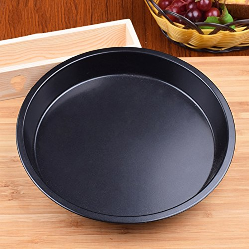 QANYEGN 9 Inch Pan, Ronde Vorm Pizza Schotel, Magnetron Bakpan, Voor Keuken Bak Pie Pizza Pie Brood Cake Anti-aanbak Ronde