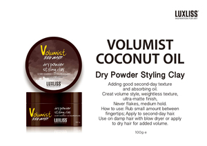 Professionnel volumist d'huile de noix de <span class=keywords><strong>coco</strong></span> argile de cheveux toilettage hommes pour la <span class=keywords><strong>coiffure</strong></span> - Product Image 2