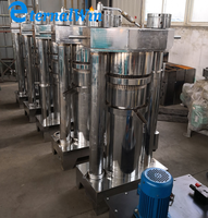 Presse à huile électrique verticale hydraulique Henan Eternalwin 6YY-150 pour l'extraction de beurre de cacao, de fèves et de sésame