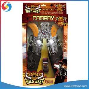 JC2503551 Wild West Pistola Stock <span class=keywords><strong>Cowboy</strong></span> Pistola Giocattolo Set - Product Image 1