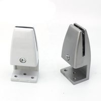 Support de fixation multi-usage en alliage d'aluminium moderne pour écran de bureau, cloison de bureau, cuisine, salle de bain, hôtel, maison