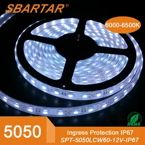 ماء سيليكون أنبوب 12v smd5050 قطاع الإنارة الجملة