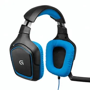 शोर को अलग-थलग गेमिंग हेडसेट Logitech G430 7.1 सराउंड साउंड हाई-फाई Mic Dota 2 इयरफ़ोन Headphones पीसी कंप्यूटर