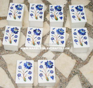 Cajas de Joyería de Mármol en Forma Rectangular - Product Image 1