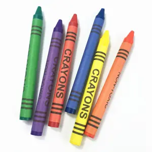 彩盒套装 12 色儿童绘图蜡笔 12 批发蜡笔