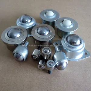 1 inch bánh xe nhỏ ball bearing bánh, mini (thép hoặc nylon) đơn vị chuyển giao ball