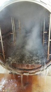 Esterilizador industrial de autoclavagem, aquecimento de vapor para latidos de alimentos - Product Image 6