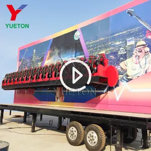 High Quality Fairground Rides Amusement Equipment Trailer Mounted Miami Rides