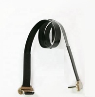 Rechtwinkliges, flaches 8-PIN-FFC-Kabel, dünnes FPC-USB-C-Datenkabel, PVC, OEM-Standard, Micro-USB, geflochten, 2A