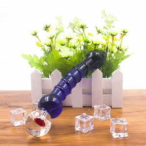 Bleu Verre <span class=keywords><strong>Anal</strong></span> Plug <span class=keywords><strong>Cristal</strong></span> <span class=keywords><strong>Anal</strong></span> Jouets Butt Plug Anus Masturbation Sex-Shop - Product Image 6