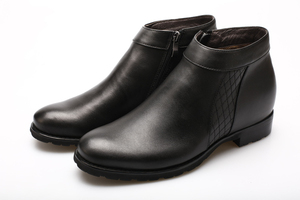 2017 cargadores de la piel del <span class=keywords><strong>vaquero</strong></span> del invierno del alto talón para los hombres - Product Image 4
