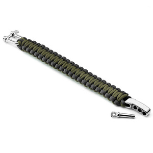 Tapis de Camping Auto-sauvetage Corde de Parachute <span class=keywords><strong>Paracorde</strong></span> <span class=keywords><strong>Bracelet</strong></span> avec Fermoir - Product Image 3