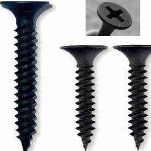 Black Fine Thread Phillips Bugle Head Drywall <strong>Screw</strong> 3.5x25 with 1022a <strong>Material</strong>