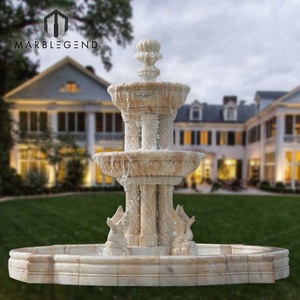 Bàn Tay Chạm Khắc Trang Trí Sân Vườn Đá Cổ Điển Đá Cẩm Thạch Chim Bồ Câu Đài Phun Nước - Product Image 4