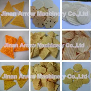 800-1000kg/h Tortilla Doritos Production Line Corn Chips Machinery