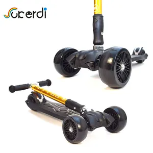 Scooter chinês fabrica atacado grande roda crianças kick scooter para a europa