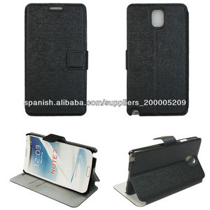 Cubierta de cuero ultra delgada del caso del tirón para la galaxia amsung Nota <span class=keywords><strong>3</strong></span>/N7200 - Product Image 1