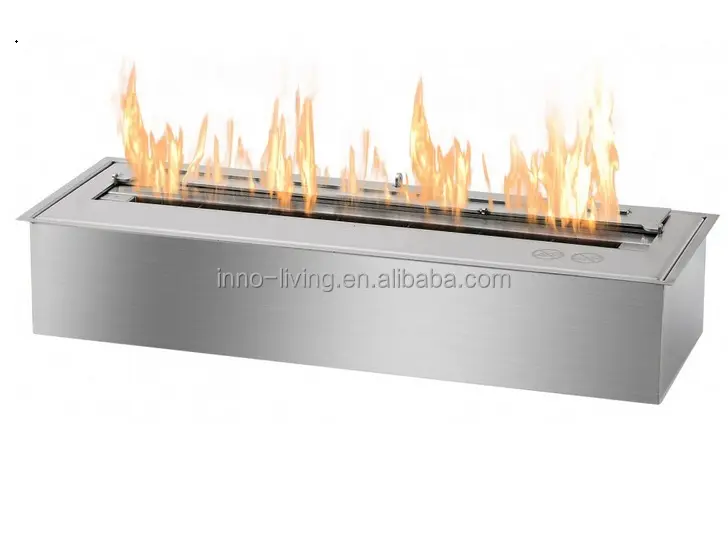 on sale fireplace burner ethanol ILFB-24 stainless steel metal outdoor fireplace