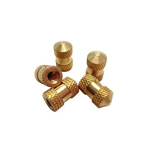 Kim Cương knurling Brass Threaded chèn cho nhựa cho các ứng dụng khai thác mỏ - Product Image 1
