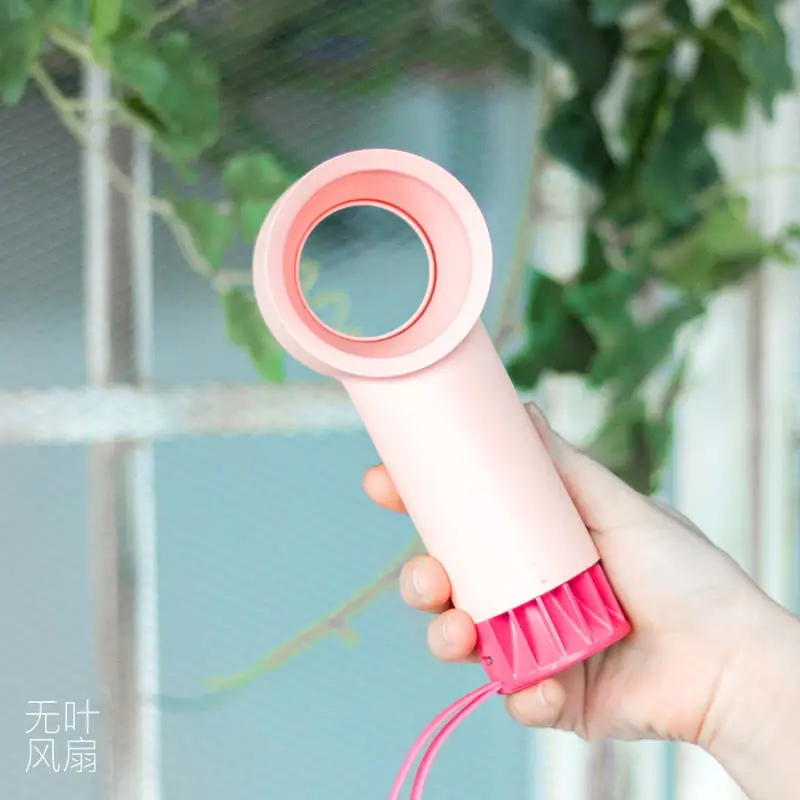 zero 9 korea safety leafless mini handheld USB no leaf fan bladeless hand fan