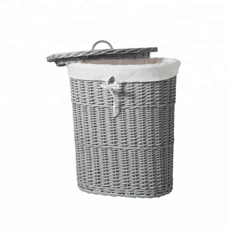 Mobile Alto Con Sacco Portabiancheria Pieghevole Mobiletto Bagno Scaffale Bianco 30x30x145cm Bzr123 W Sobuy 80708559