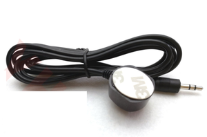 Besxon kabel penerima Remote Control TV inframerah, kabel penerima kendali jarak jauh dengan LED, colokan 1.5M 3.5mm - Product Image 4