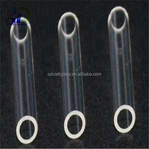 डबल pyrex ग्लास वैक्यूम ट्यूब उच्च दबाव borosilicate पानी ग्लास ट्यूब मिनी साफ़ ग्लास ट्यूब खुले अंत - Product Image 3