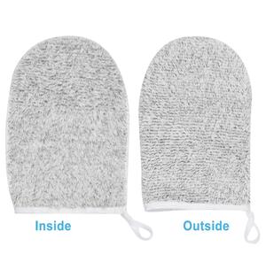 Sunland Bamboe Houtskool Make-Up Remover Handdoek Handschoenen - Product Image 6
