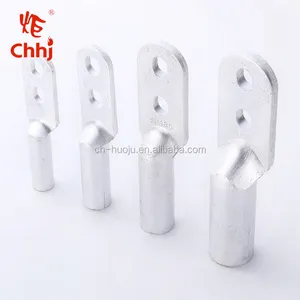 DL2 Hai Lỗ Nhôm Uốn Lug Cho Cáp Kết Nối Thiết Bị Đầu Cuối