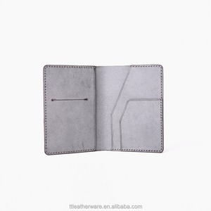 Custom Cow Leather Card Case Passport Holder - Product Image 3