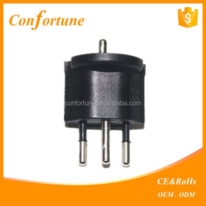 Français type 2 broches socket ue à <span class=keywords><strong>suisse</strong></span> plug <span class=keywords><strong>adaptateur</strong></span> <span class=keywords><strong>suisse</strong></span> plug <span class=keywords><strong>adaptateur</strong></span> - Product Image 3
