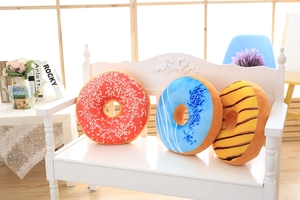 Bantal Donat Mewah Kustom Bantal Berbentuk Makanan Bantal - Product Image 2