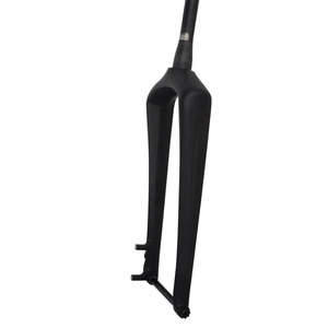 150毫米 26er 脂肪自行车叉全碳通过轴 QR UD 马特锥形管光盘 FO191 - Product Image 3
